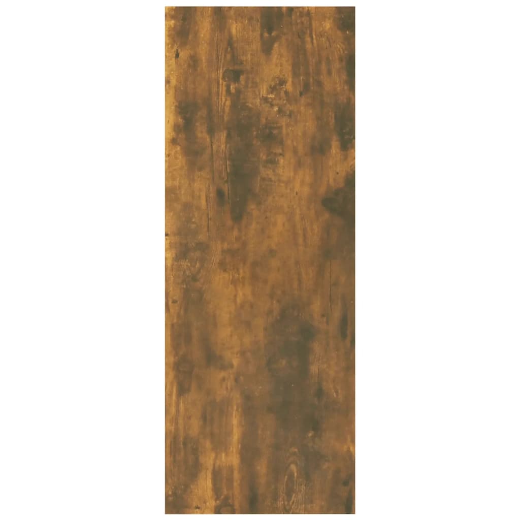 Wandtafel 78x30x80 cm bewerkt hout artisanaal eikenkleur