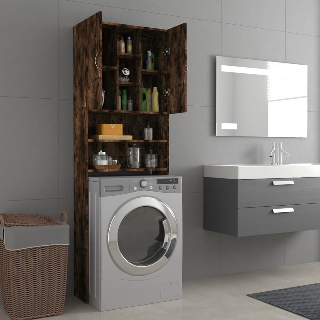 Meuble lave-linge 64x25,5x190 cm