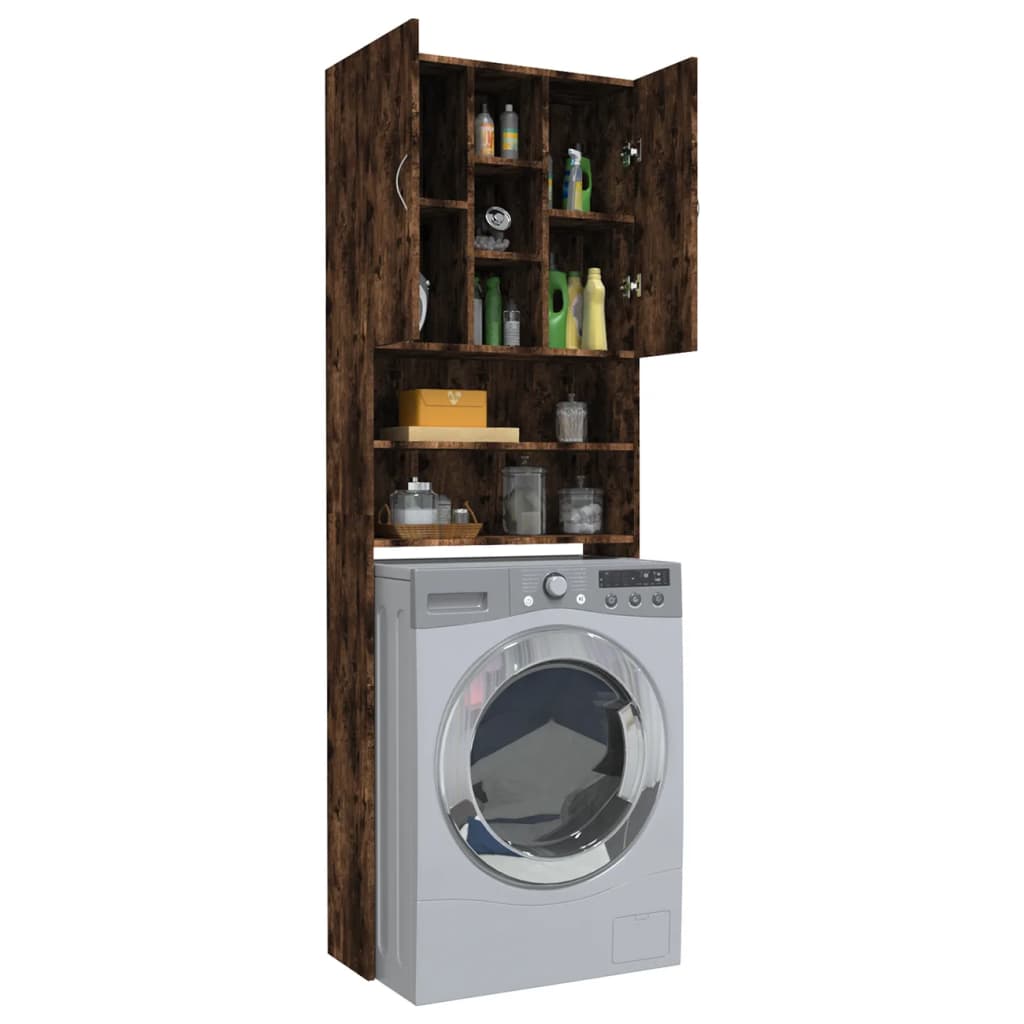 Meuble lave-linge 64x25,5x190 cm