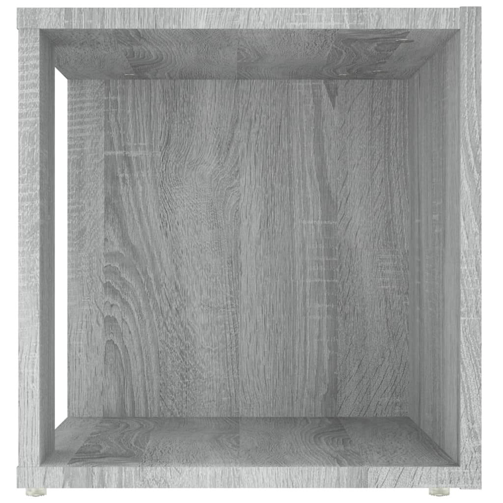 Bijzettafel 33x33x34,5 cm bewerkt hout