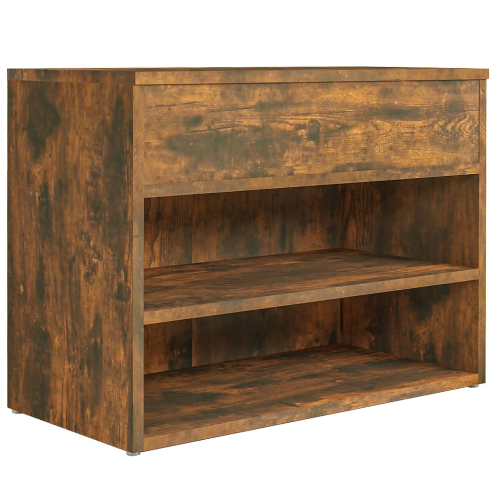 Schoenenbank 60x30x45 cm bewerkt hout