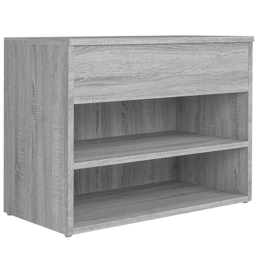 Schoenenbank 60x30x45 cm bewerkt hout