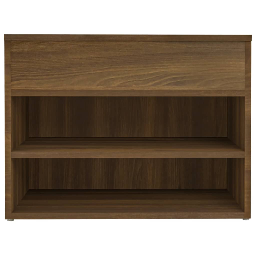 Schoenenbank 60x30x45 cm bewerkt hout