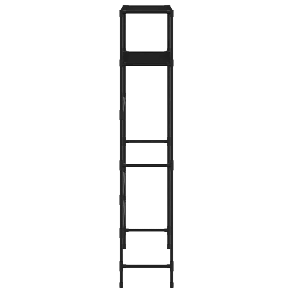 Support pour machine à laver 2 couches 69x28x143 cm en fer