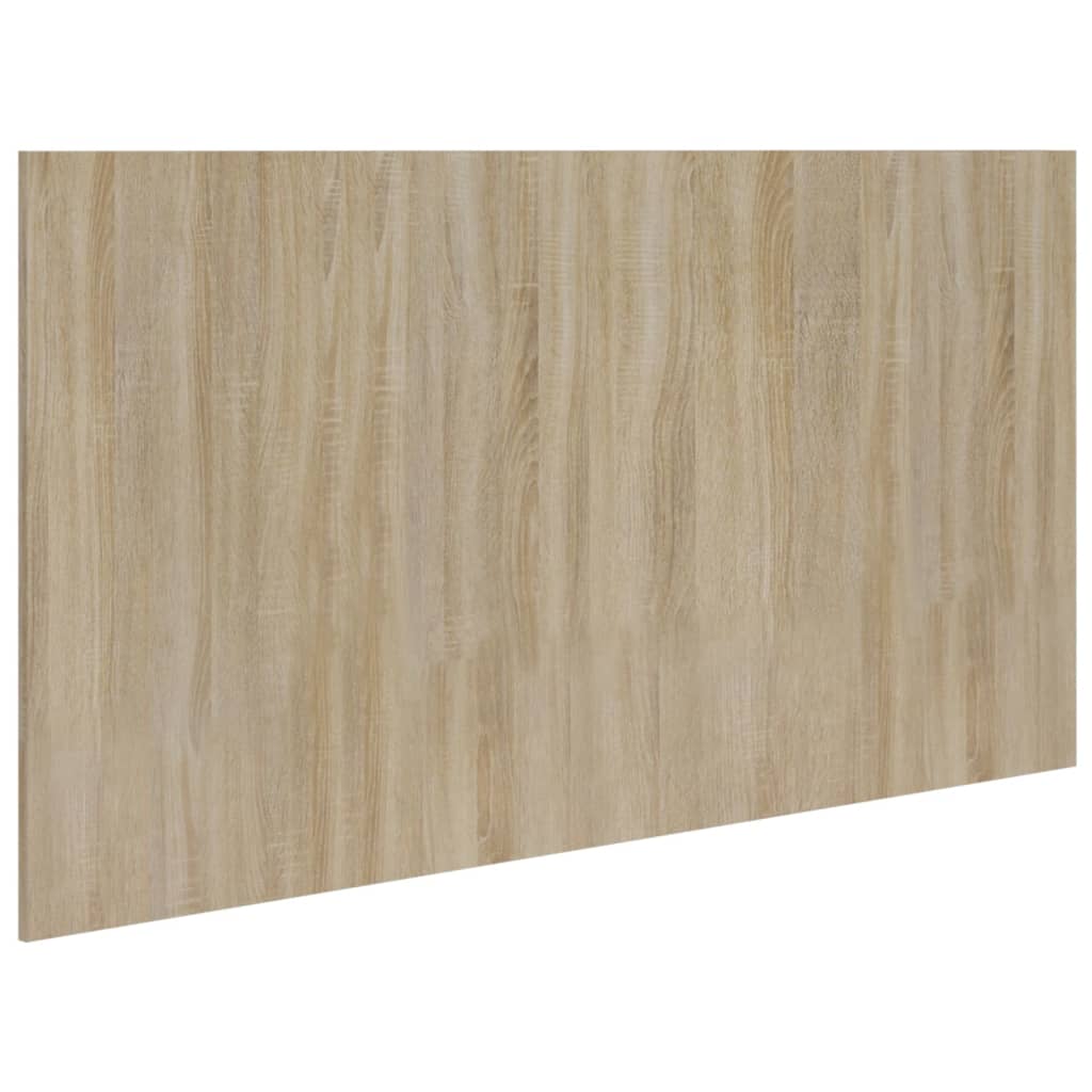 Hoofdbord 160x1,5x80 cm bewerkt hout eikenkleurig