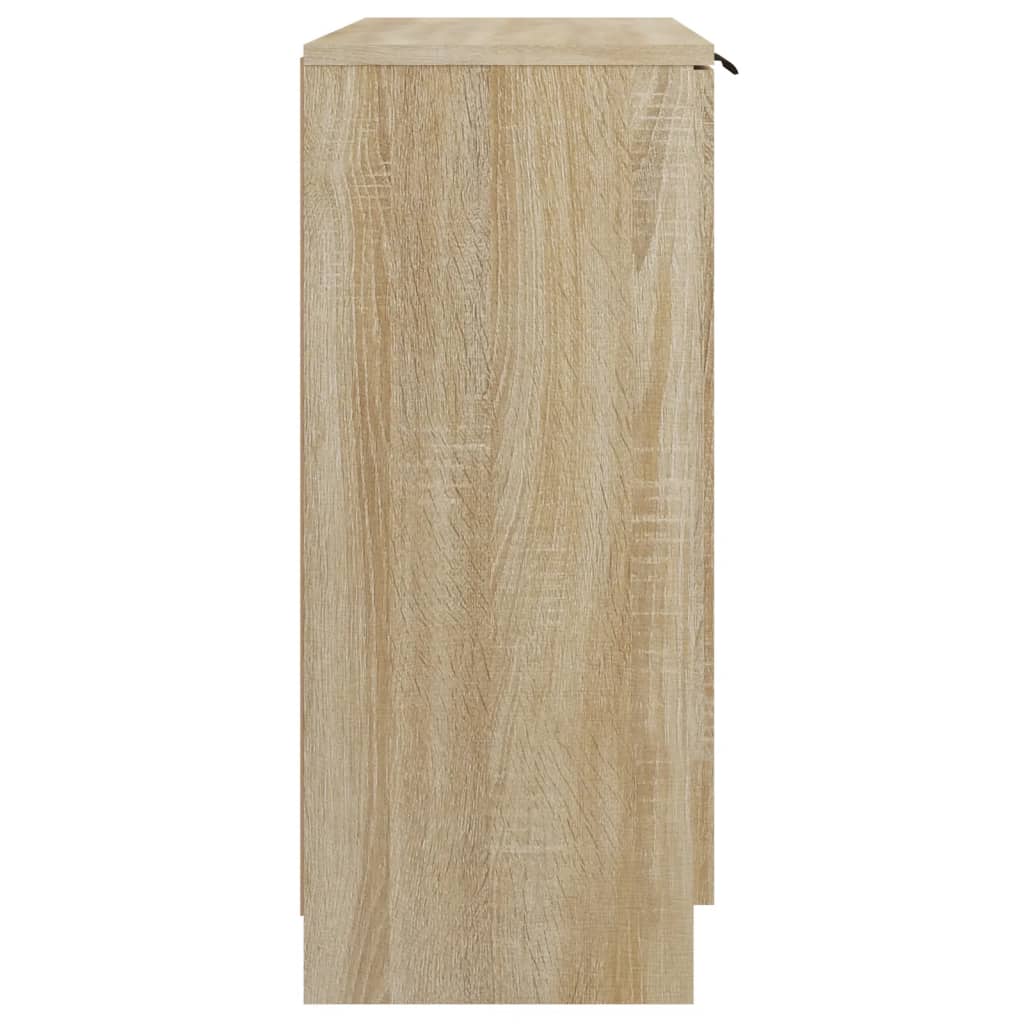 Dressoir 60x30x70 cm bewerkt hout