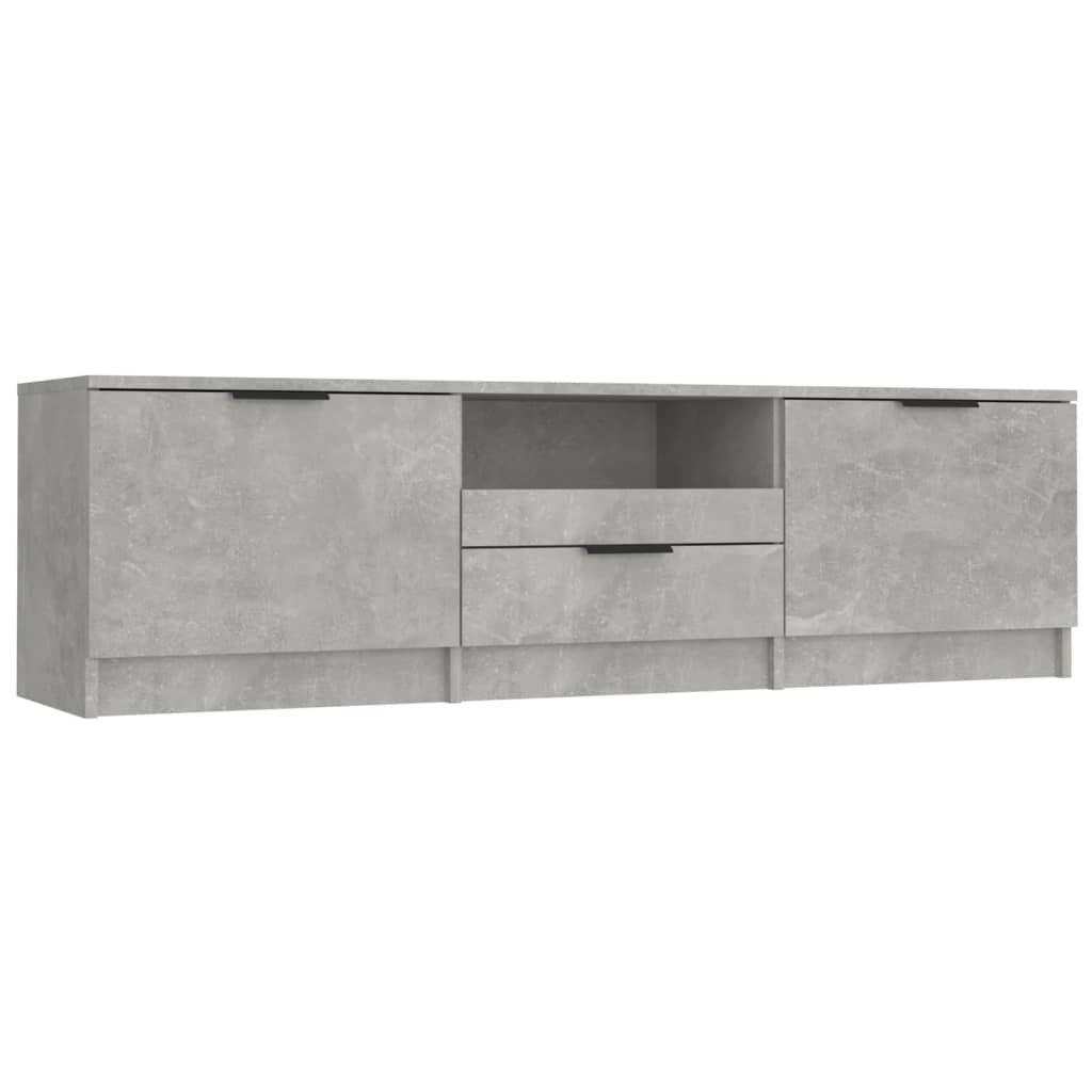 Tv-meubel 140x35x40 cm bewerkt hout eikenkleurig