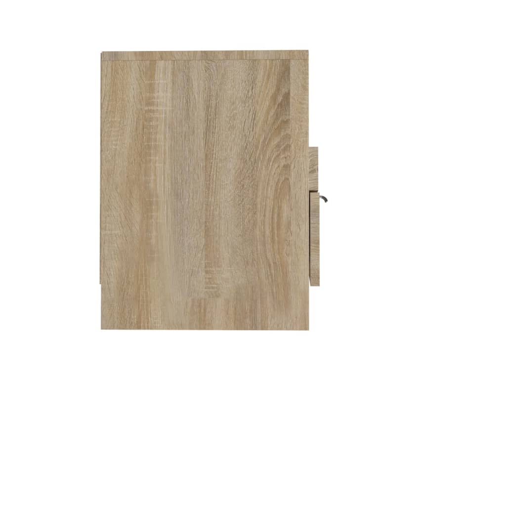 Meuble TV 150x33,5x45 cm ouvré en bois couleur chêne