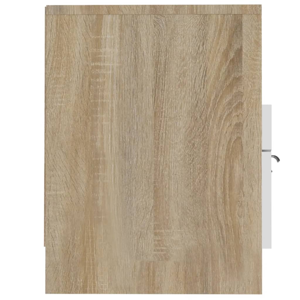 Meuble TV 150x33,5x45 cm ouvré en bois couleur chêne