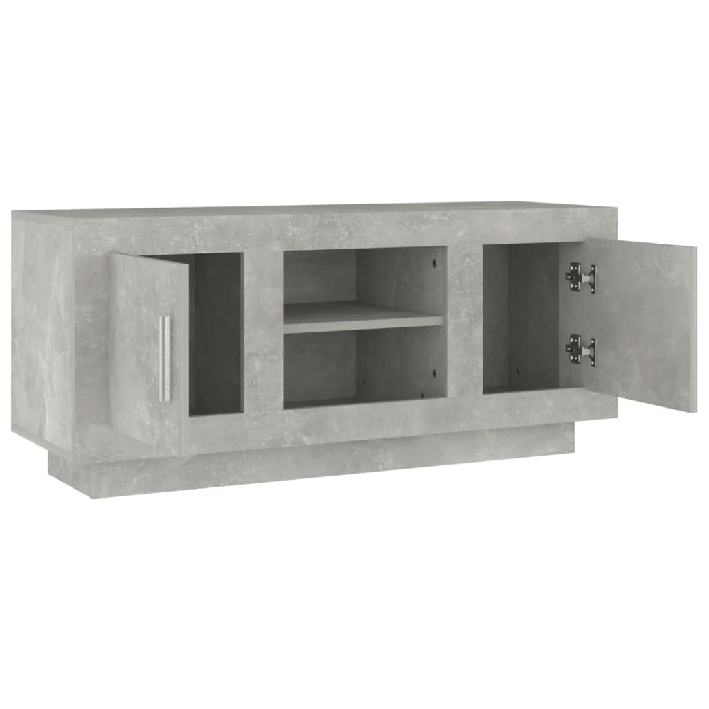 Tv-meubel 102x35x45 cm bewerkt hout