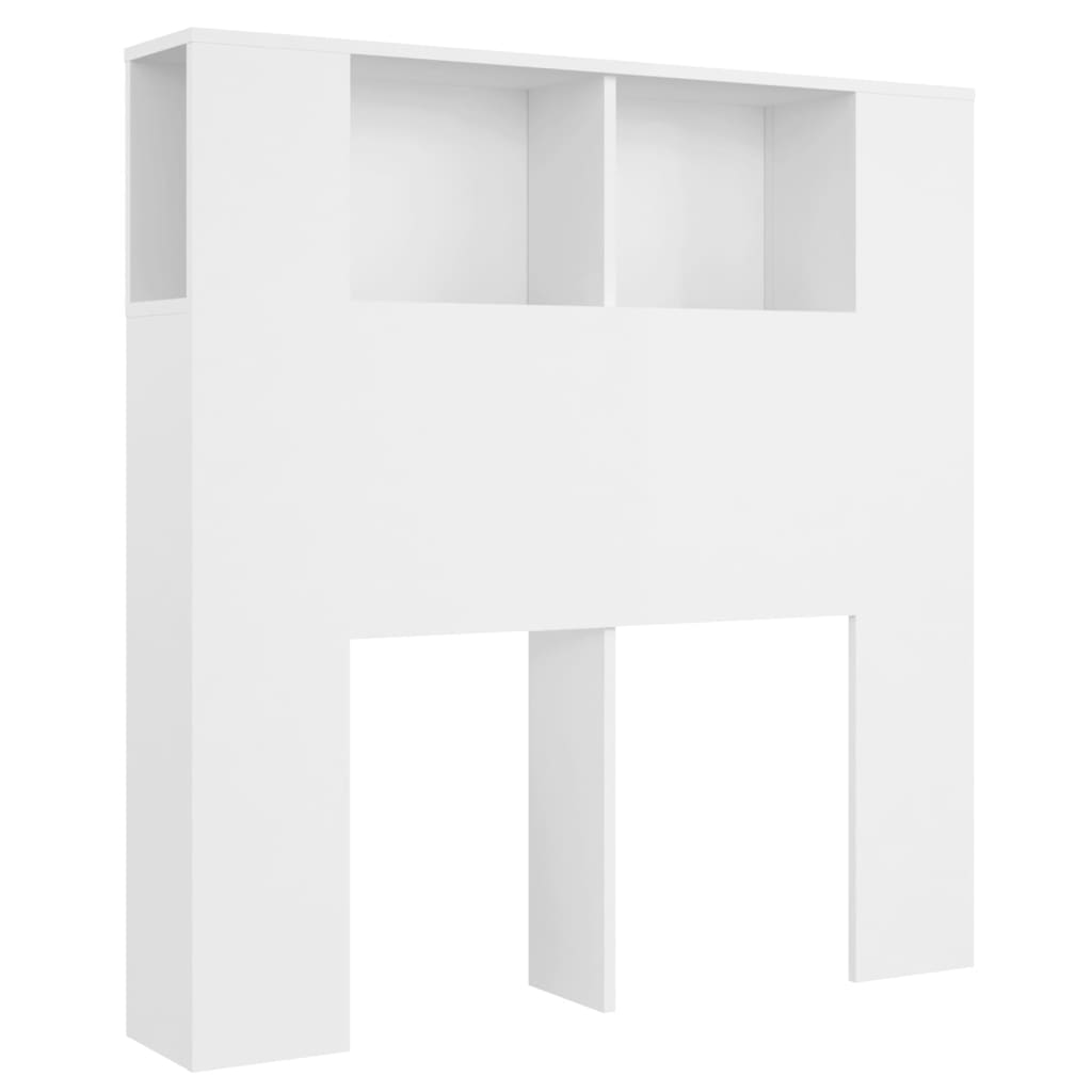 Meuble tête de lit 100x18,5x104,5 cm couleur chêne