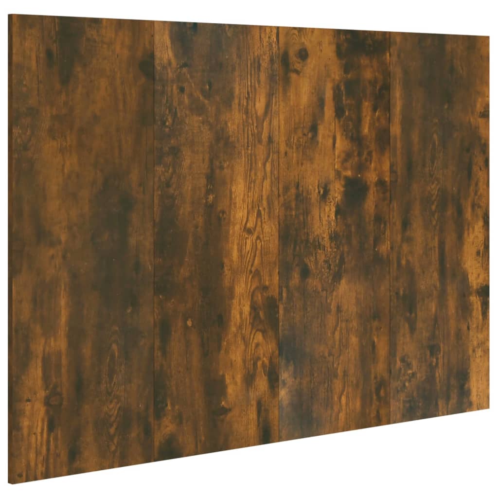 Hoofdbord 120x1,5x80 cm bewerkt hout eikenkleurig