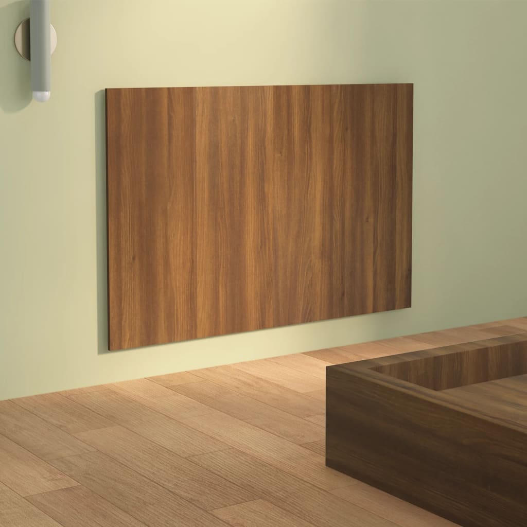 Hoofdbord 120x1,5x80 cm bewerkt hout eikenkleurig