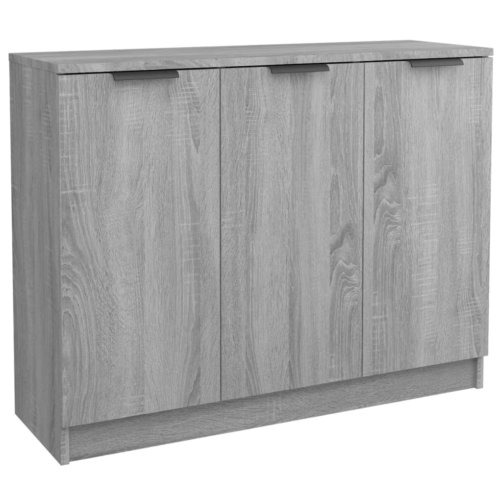 Dressoir 90,5x30x70 cm bewerkt hout oud houtkleurig