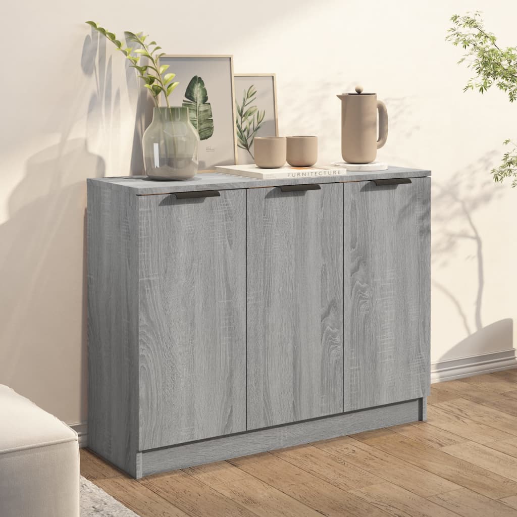 Buffet 90,5x30x70 cm en bois travaillé