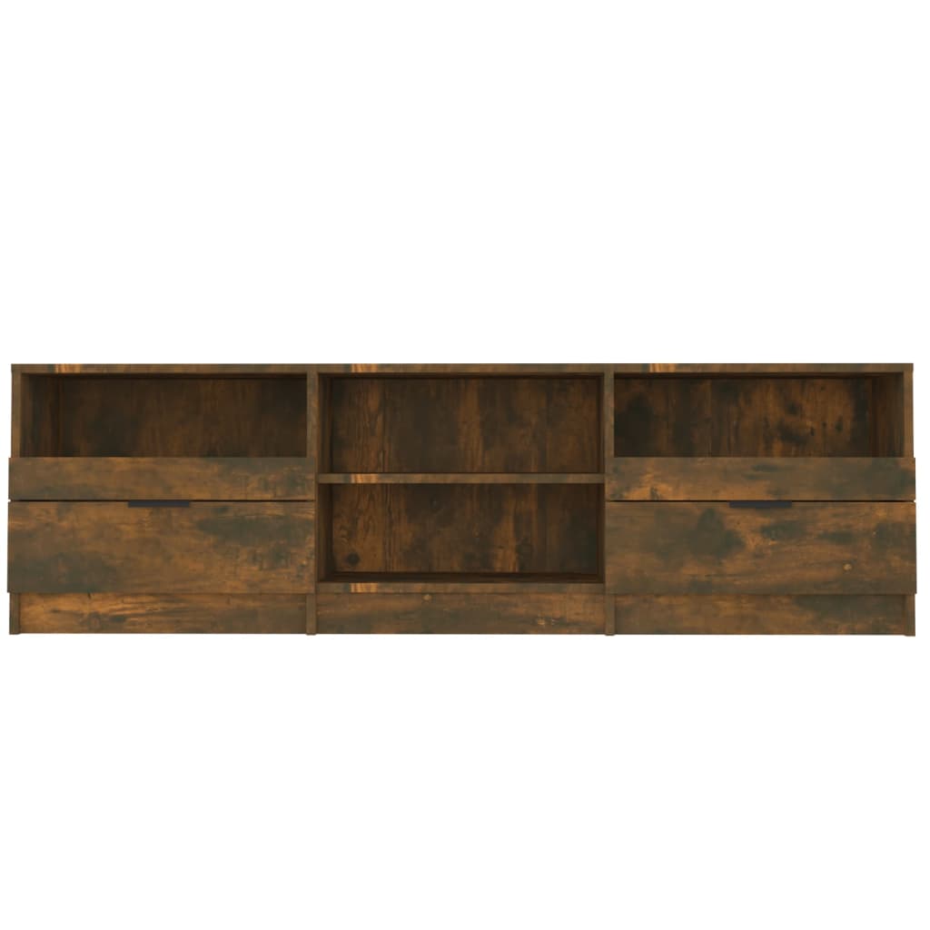 Tv-meubel 150x33,5x45 cm bewerkt hout eikenkleurig