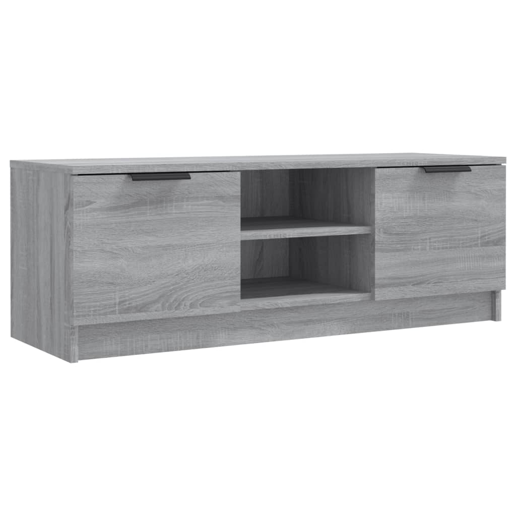 Tv-meubel 102x35x36,5 cm bewerkt hout