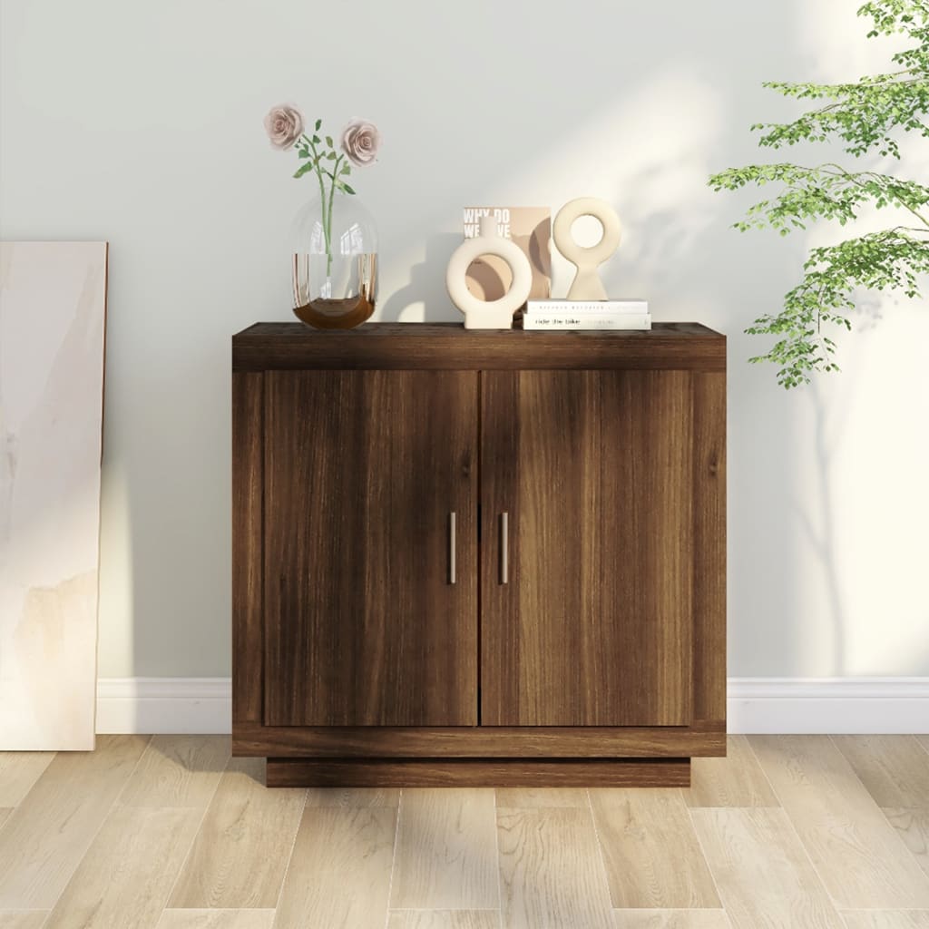 Buffet 80x40x75 cm en bois travaillé