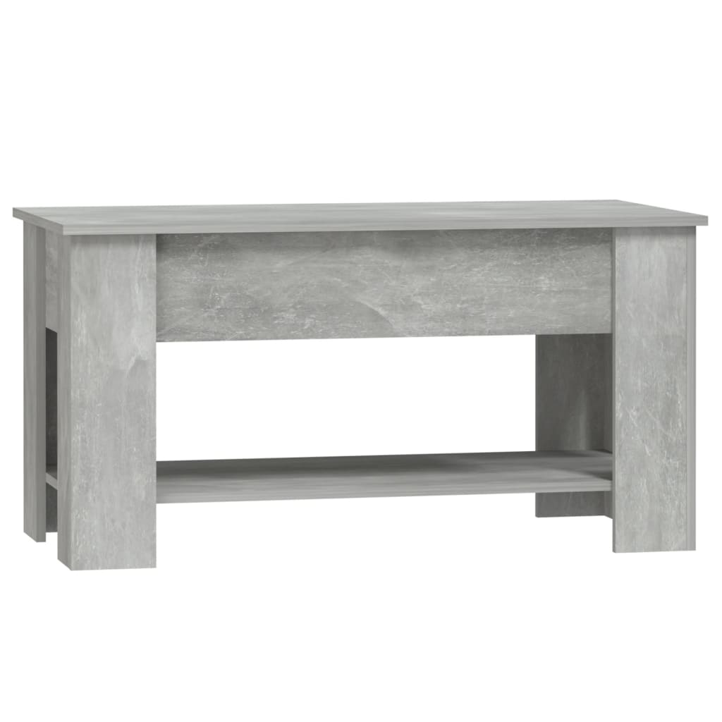 Salontafel 101x49x52 cm bewerkt hout