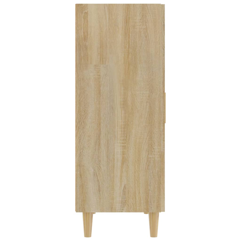 Dressoir 70x34x90 cm bewerkt hout