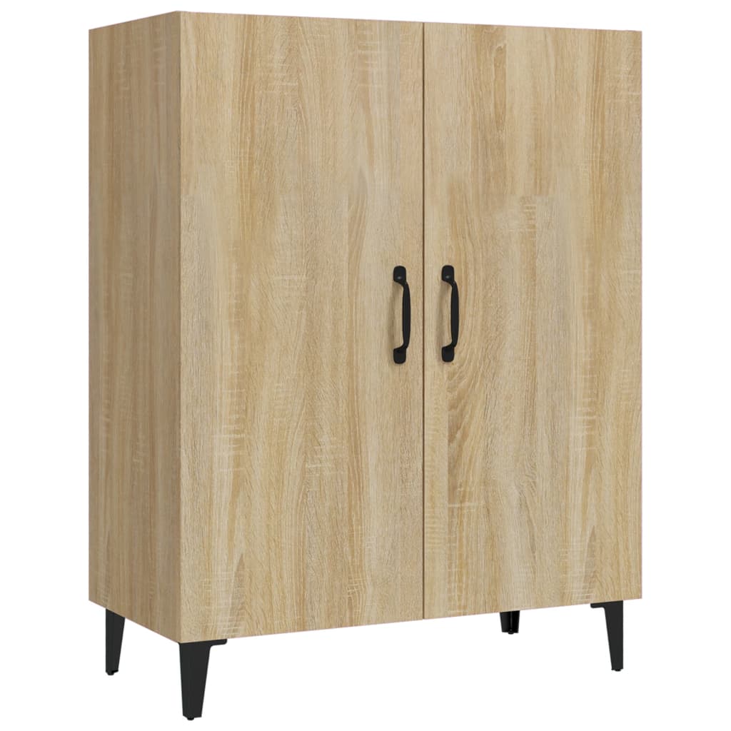 Buffet 70x34x90 cm en bois travaillé