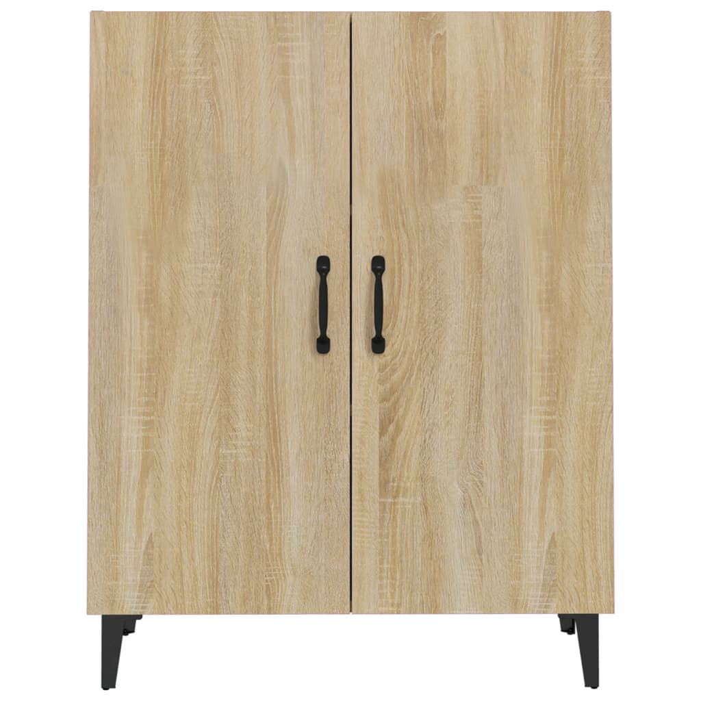 Buffet 70x34x90 cm en bois travaillé