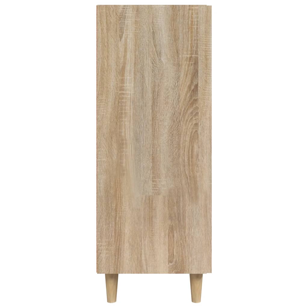 Dressoir 69,5x34x90 cm bewerkt hout