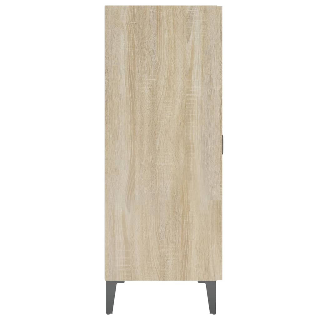 Dressoir 69,5x34x90 cm bewerkt hout