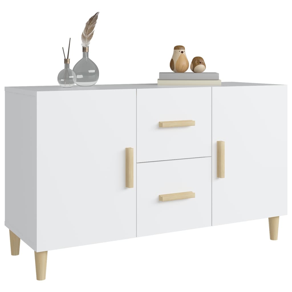 Buffet 100x36x60 cm en bois travaillé