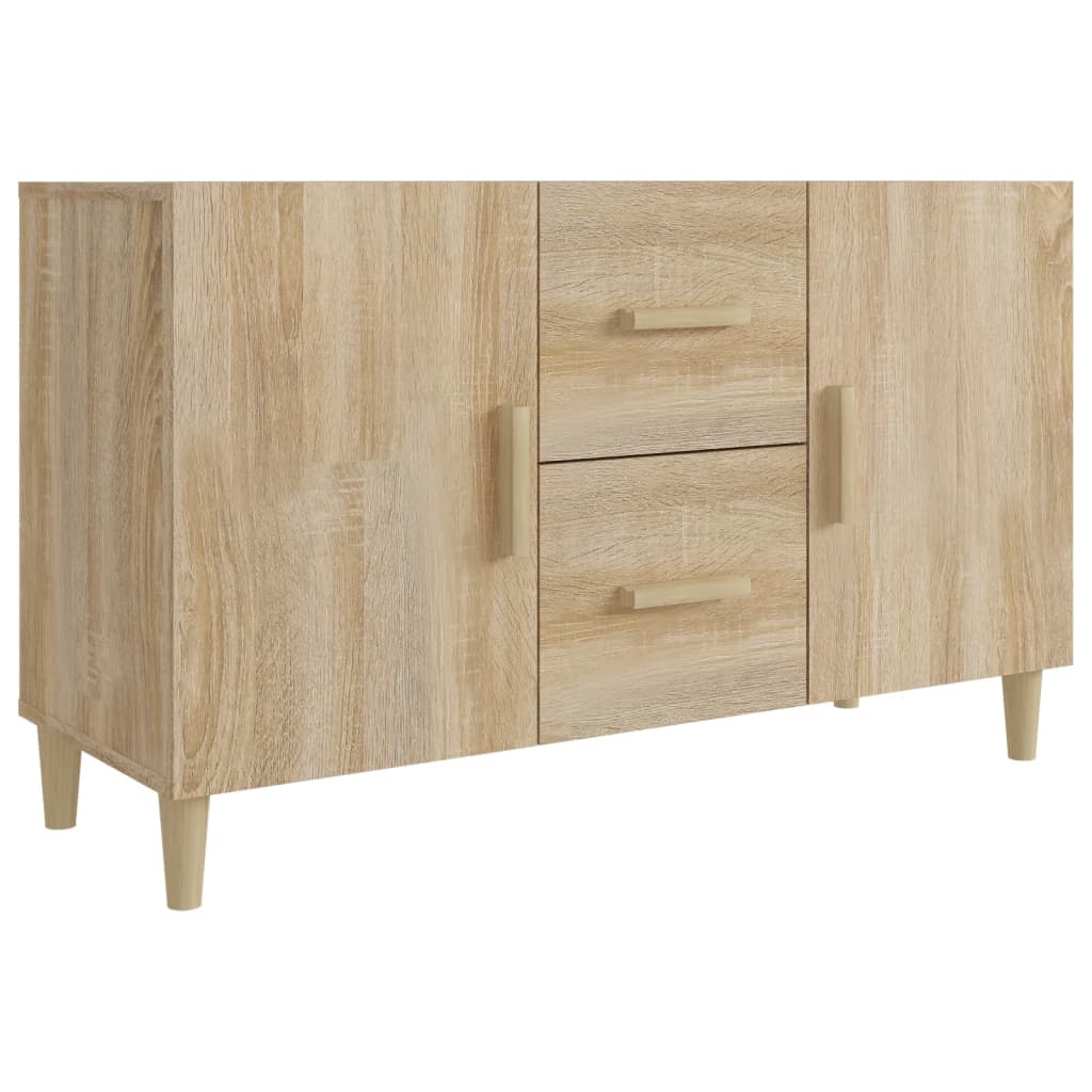 Buffet 100x36x60 cm en bois travaillé