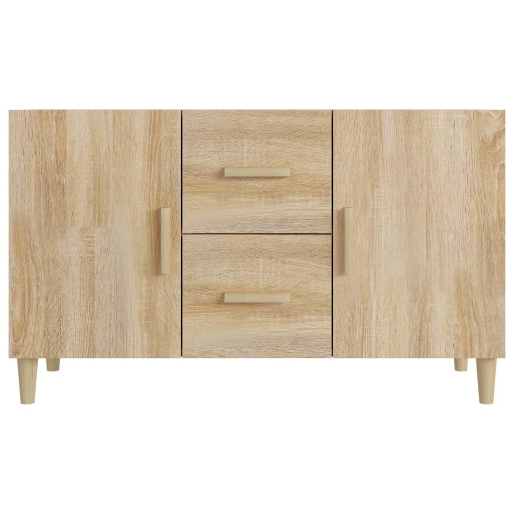 Dressoir 100x36x60 cm bewerkt hout