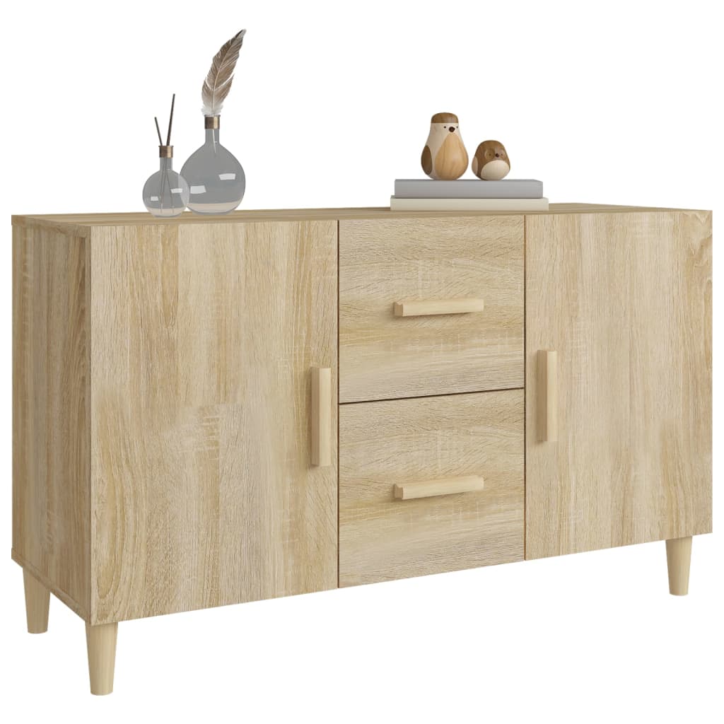 Buffet 100x36x60 cm en bois travaillé