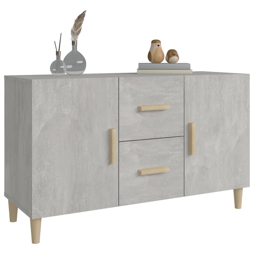 Buffet 100x36x60 cm en bois travaillé