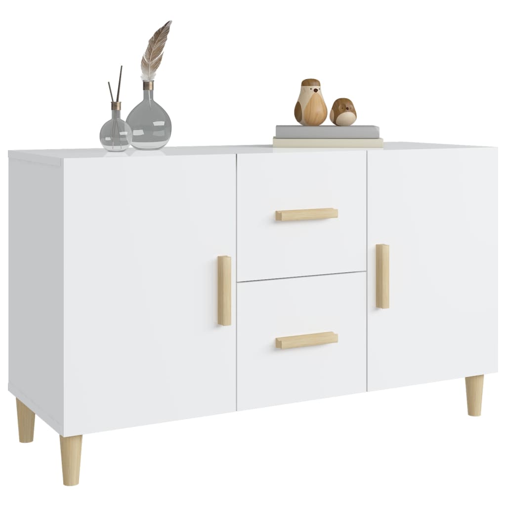 Buffet 100x36x60 cm en bois travaillé