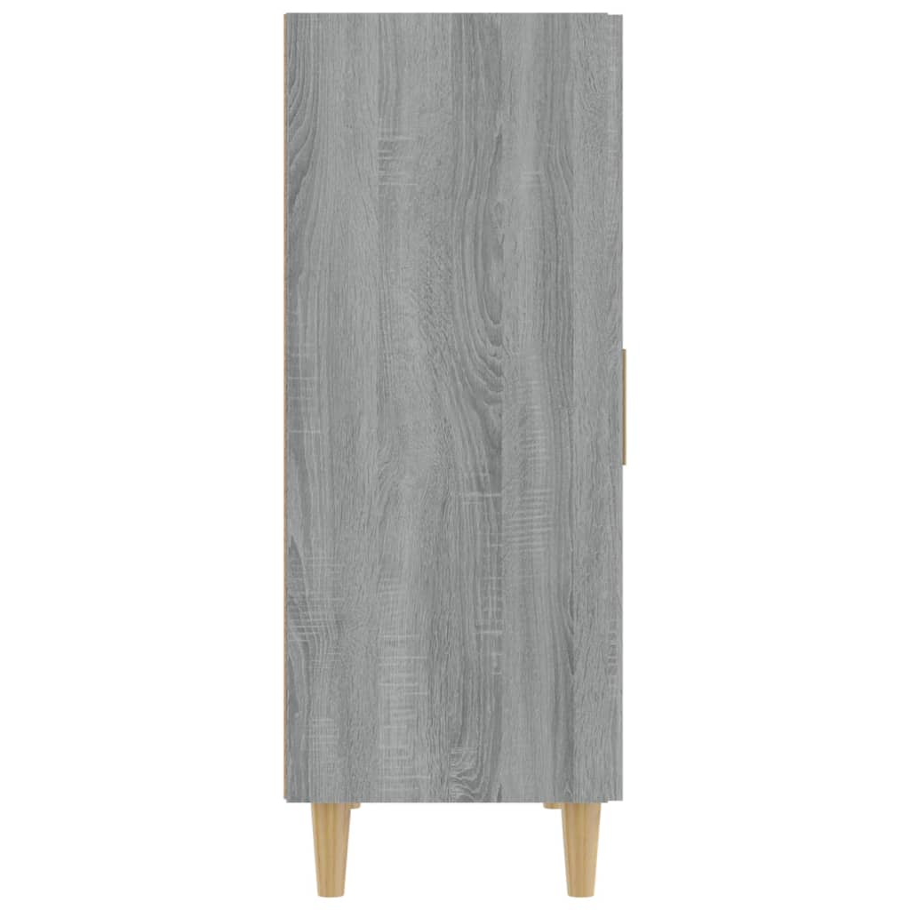 Dressoir 70x34x90 cm bewerkt hout