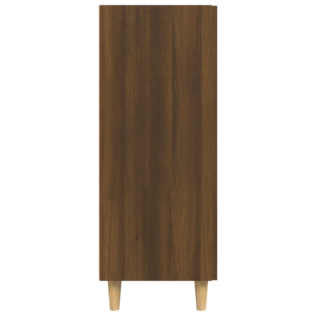 Buffet 69,5x34x90 cm en bois travaillé