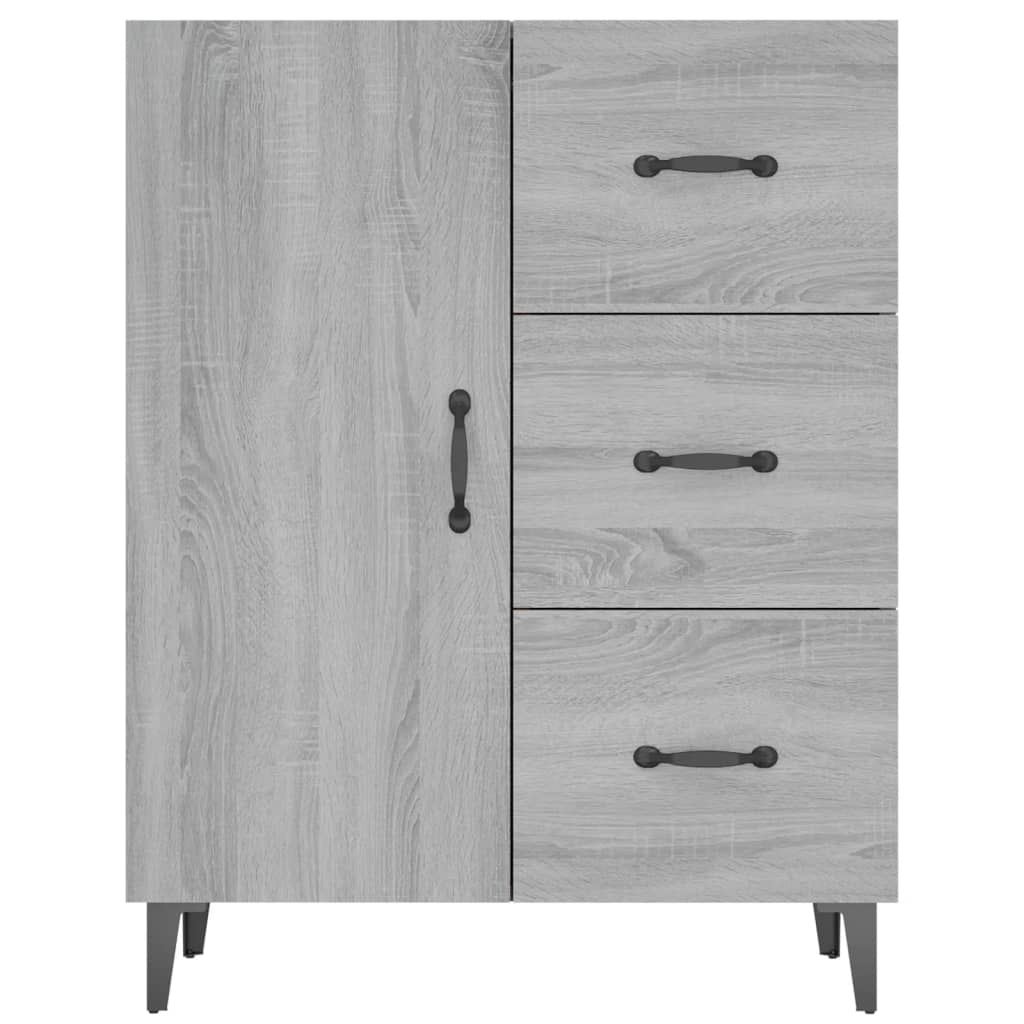 Dressoir 69,5x34x90 cm bewerkt hout