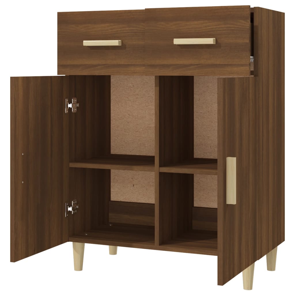 Dressoir 69,5x34x89 cm bewerkt hout