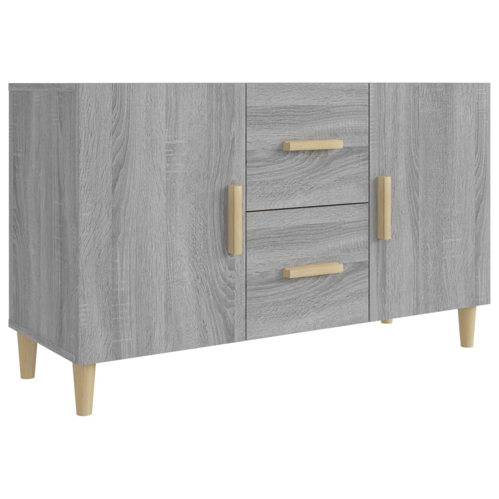 Dressoir 100x36x60 cm bewerkt hout