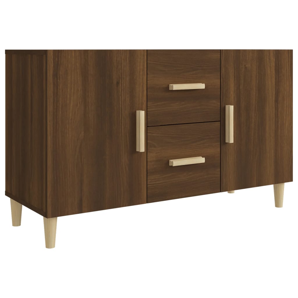 Buffet 100x36x60 cm en bois travaillé