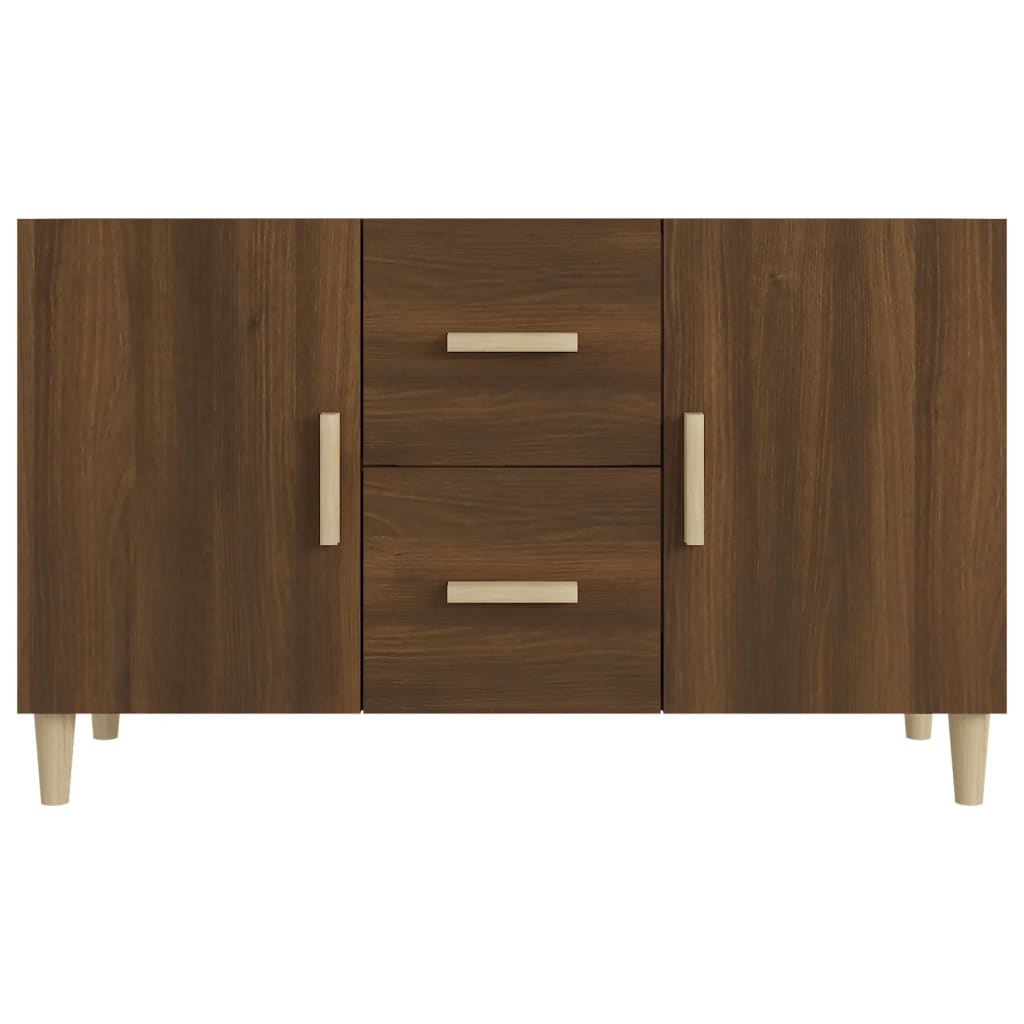 Buffet 100x36x60 cm en bois travaillé