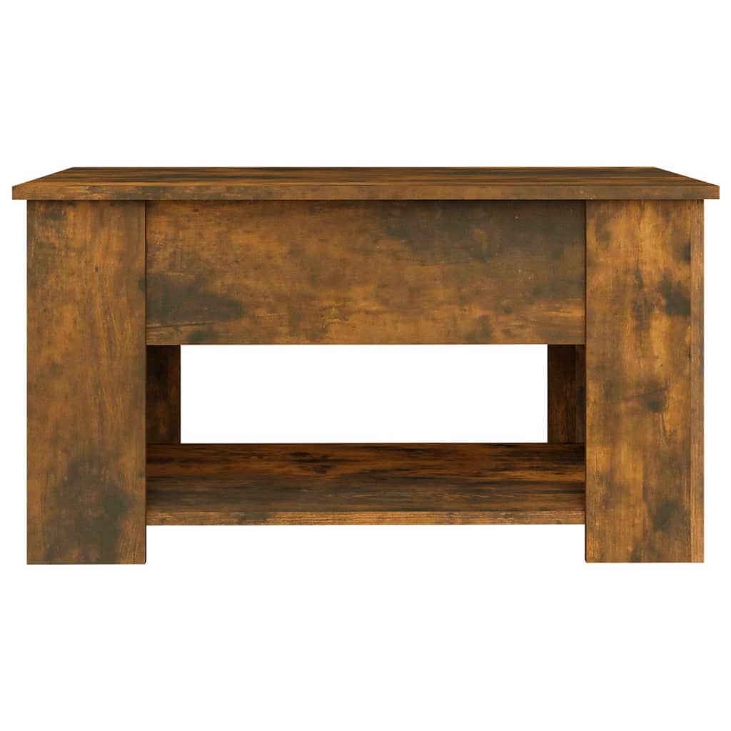 Salontafel 79x49x41 cm bewerkt hout