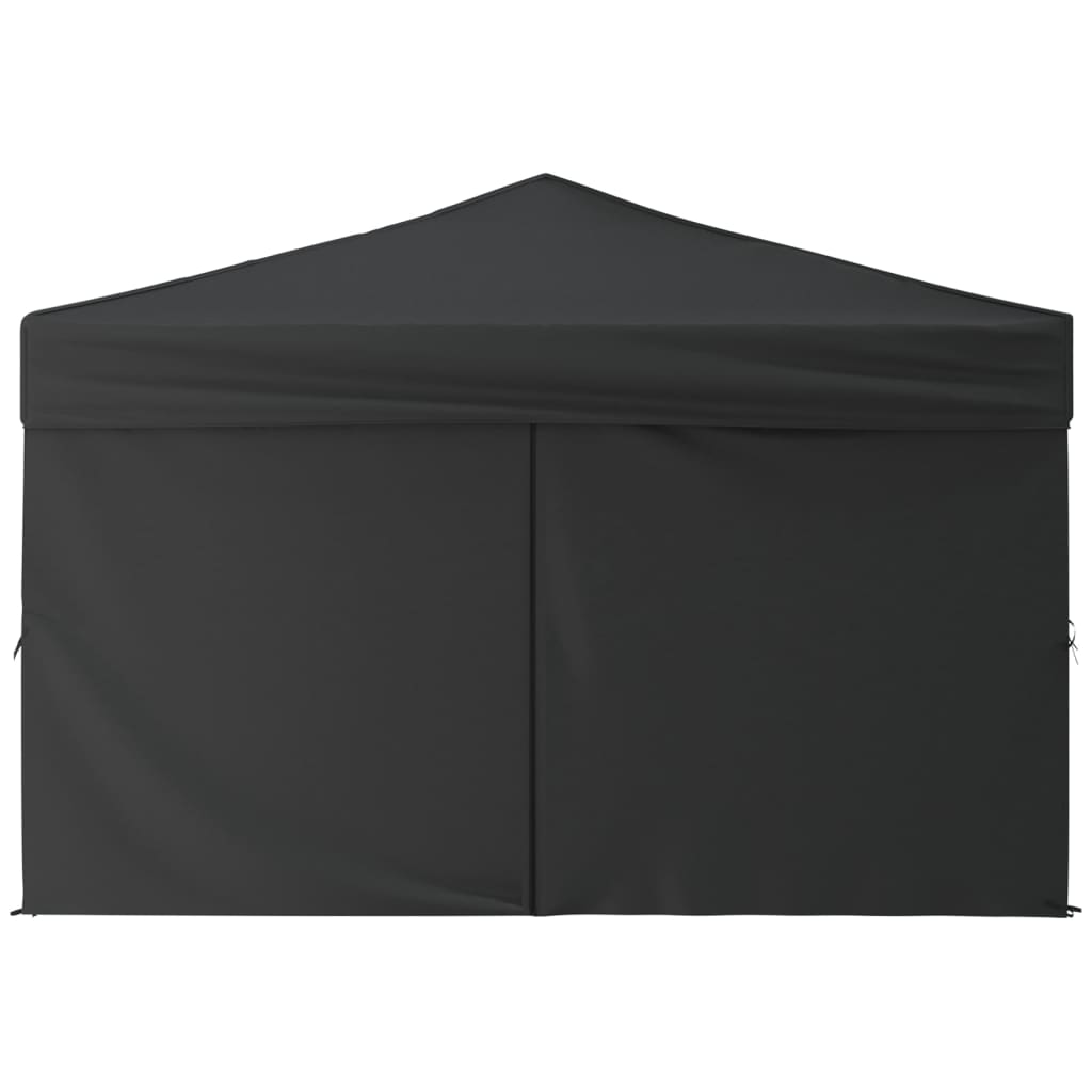 Tente de fête pliable avec parois latérales 2x2 m couleur crème