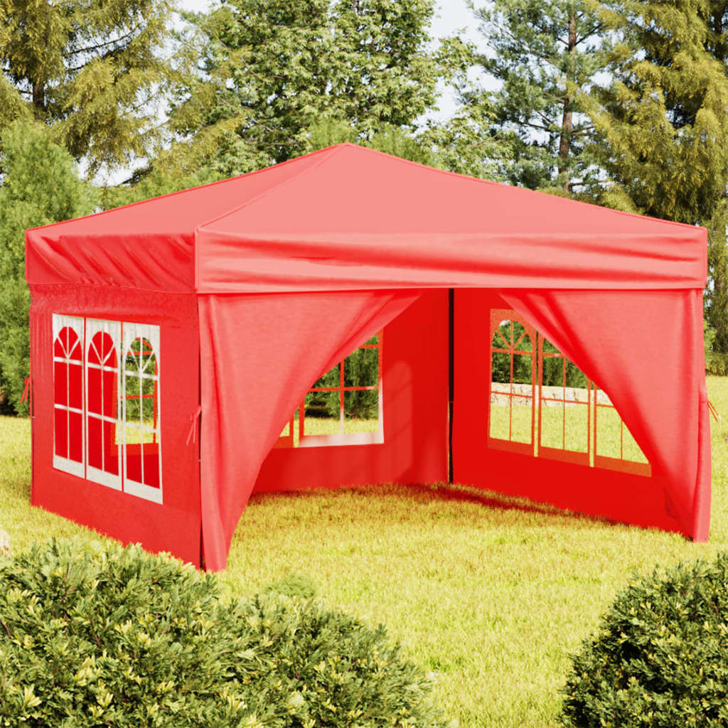 Partytent inklapbaar met zijwanden 3x6 m