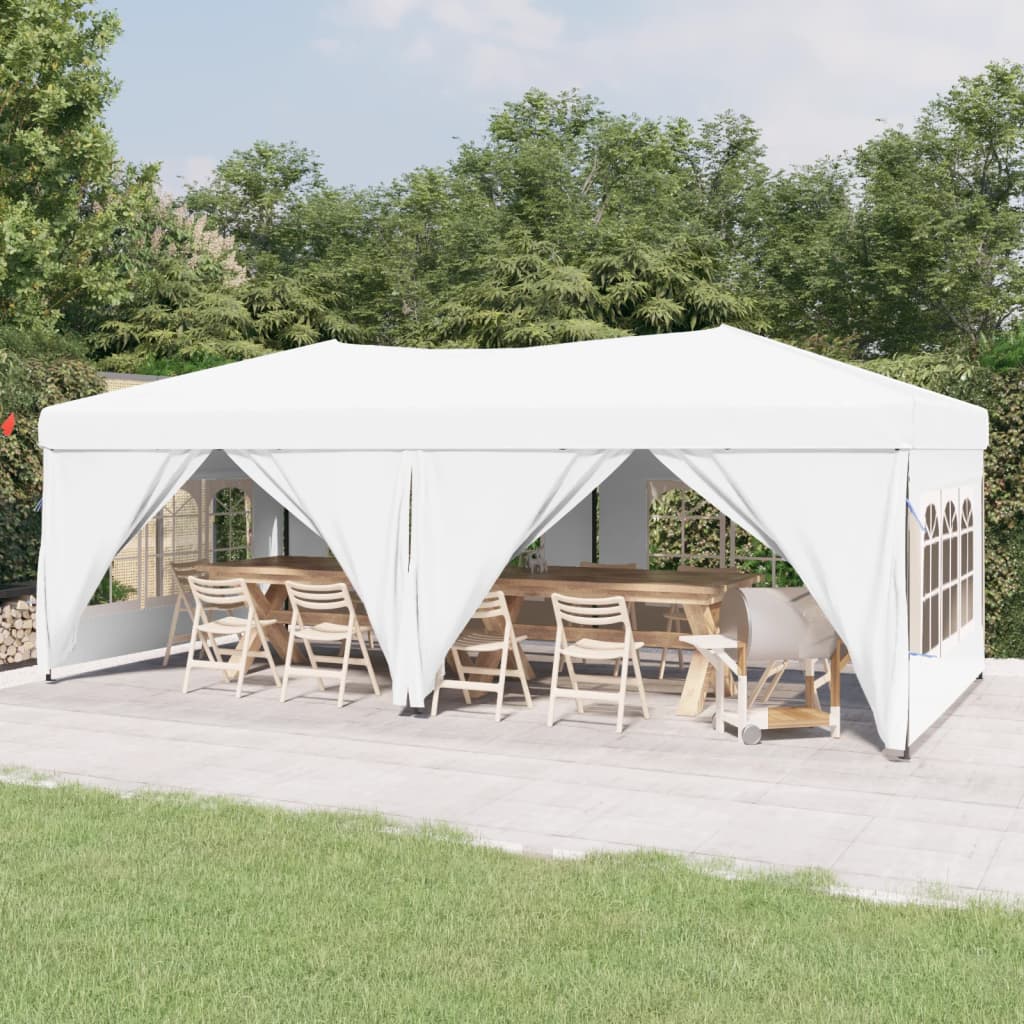 Partytent inklapbaar met zijwanden 3x6 m