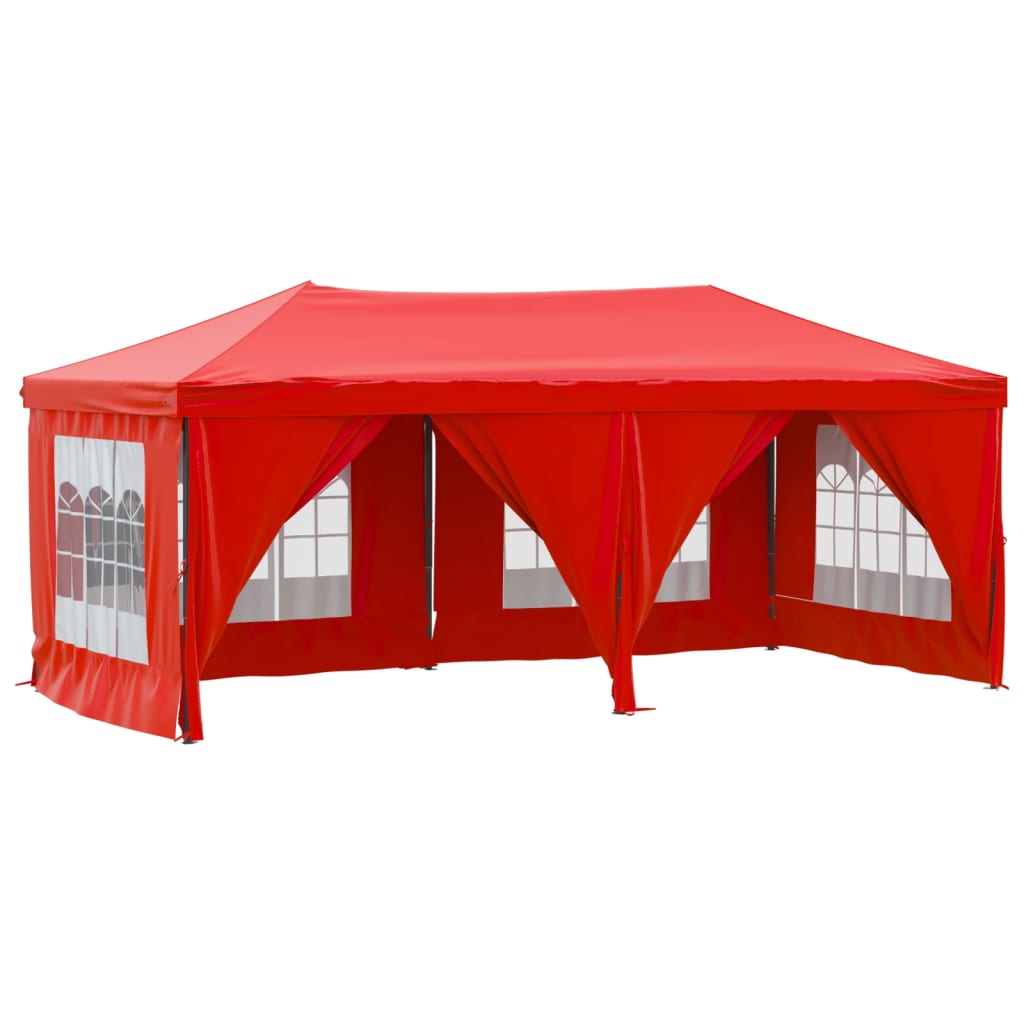 Partytent inklapbaar met zijwanden 3x6 m