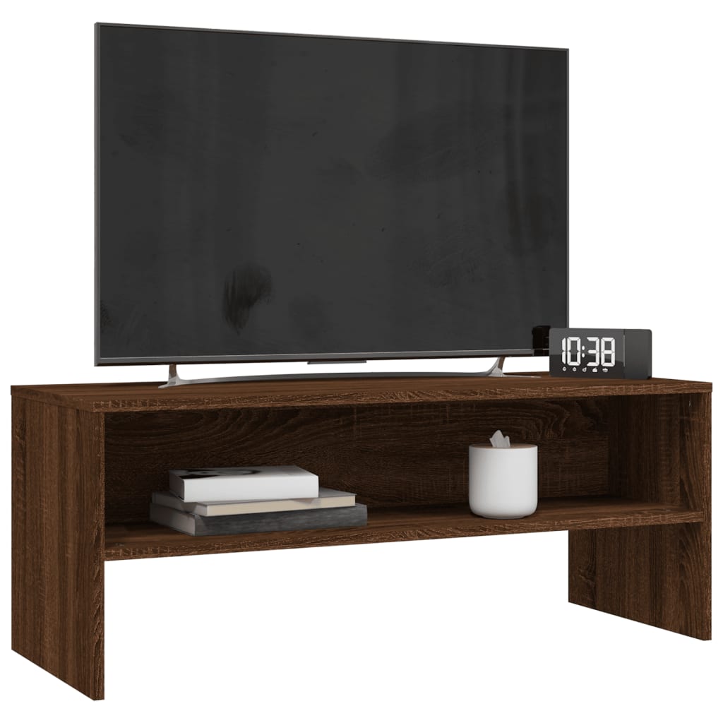 Tv-meubel 100x40x40 cm bewerkt hout