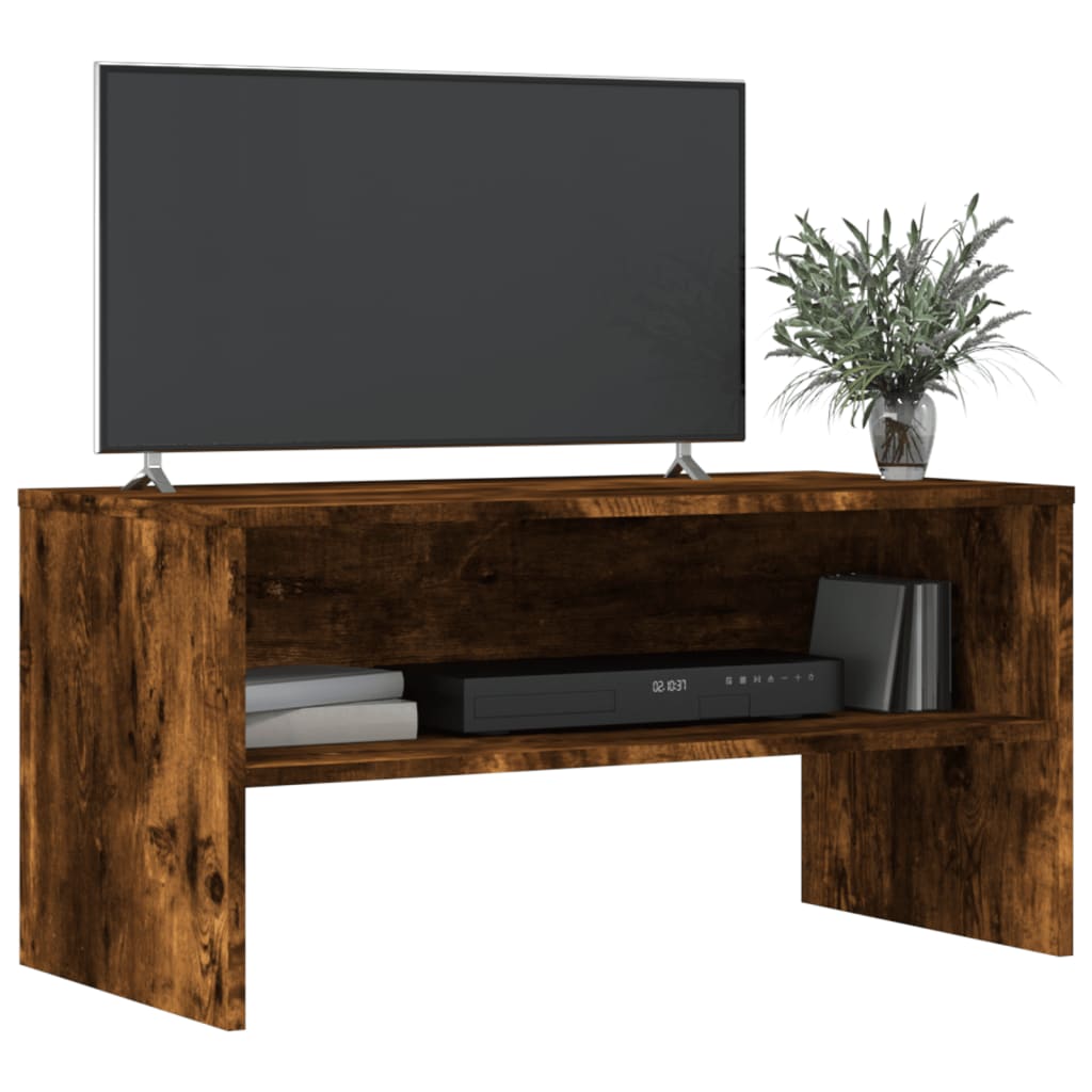 Tv-meubel 80x40x40 cm bewerkt hout sonoma eikenkleurig