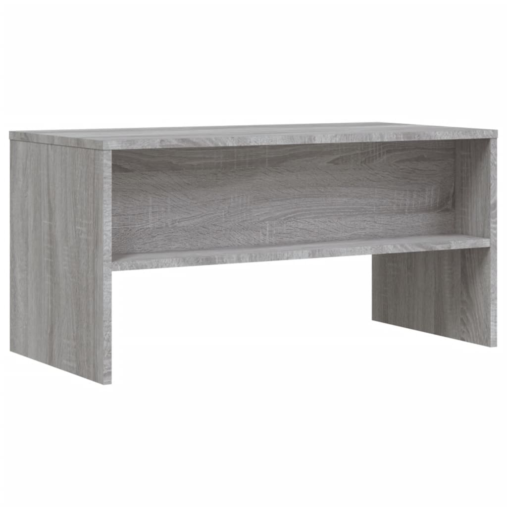 Tv-meubel 80x40x40 cm bewerkt hout grijs sonoma eikenkleurig