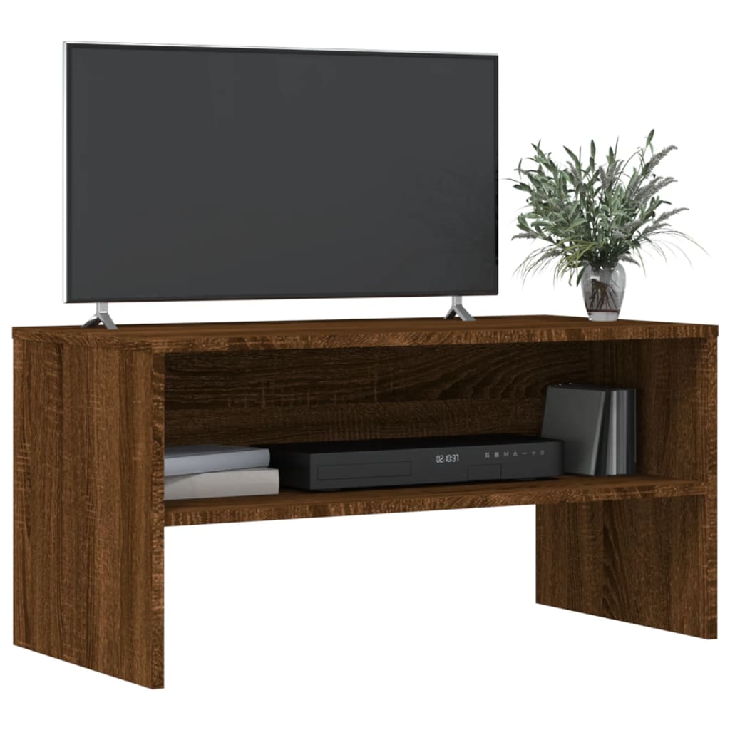 Tv-meubel 80x40x40 cm bewerkt hout